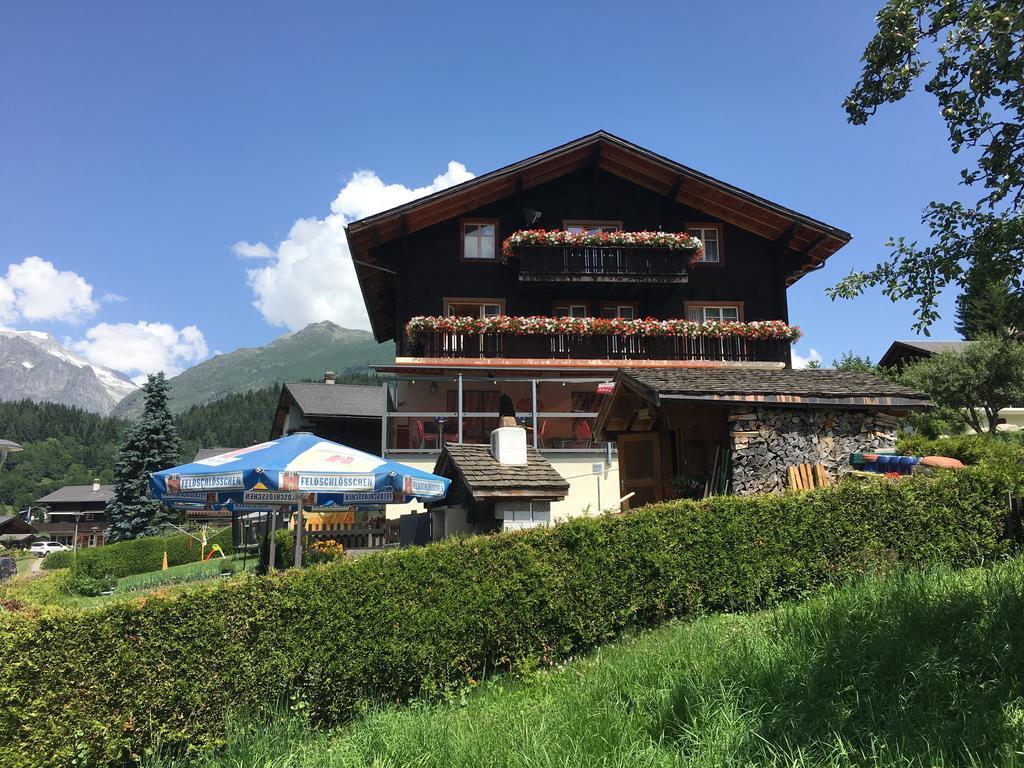 Hotel Haus Muehlebach Ernen ภายนอก รูปภาพ